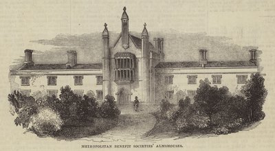 Metropolitan Benefit Societies" Almshouses alkotó: English School