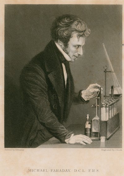 Michael Faraday alkotó: English School