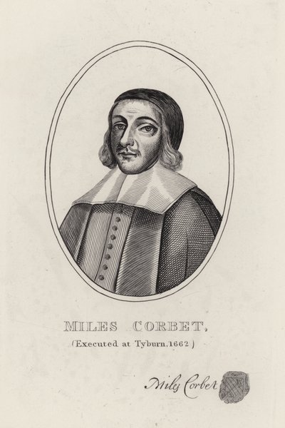 Miles Corbet (metszet) alkotó: English School
