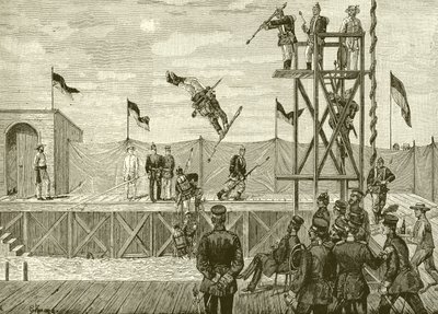 Katonai úszógyakorlat Berlin alkotó: English School