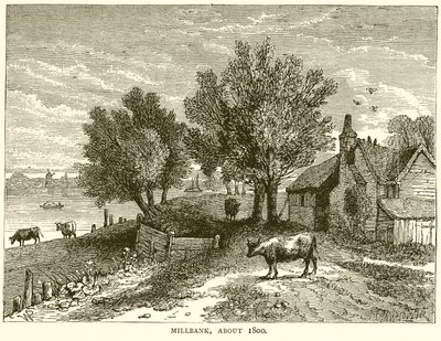 Millbank, 1800 körül alkotó: English School