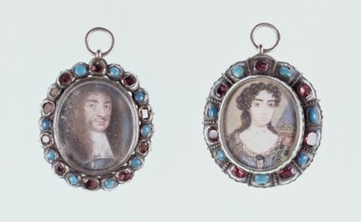 II. Károly és Braganzai Katalin miniatúrái alkotó: English School