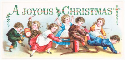 Pajkos gyerekek, karácsonyi kártya alkotó: English School