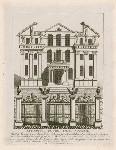 Monmouth House, Soho Square alkotó: English School