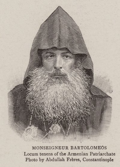 Monseigneur Bartolomeos (metszet) alkotó: English School
