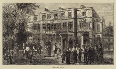 Montagu-ház (metszet) alkotó: English School
