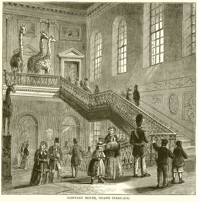 Montagu ház, nagy lépcsőház alkotó: English School