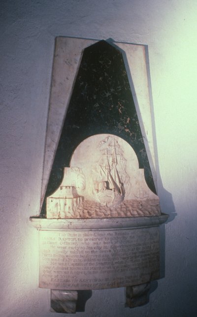 James Renton emlékműve alkotó: English School