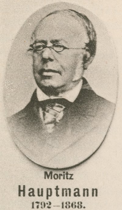 Moritz Hauptmann (metszet) alkotó: English School