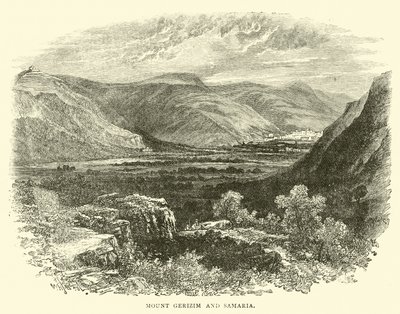 Gerizim-hegy és Szamária alkotó: English School
