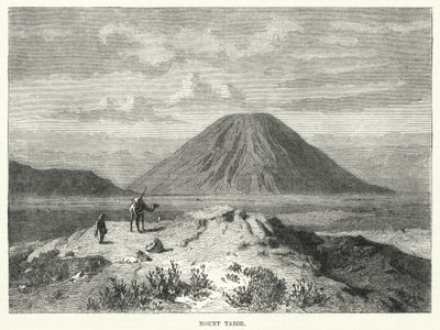 Mount Tabor (metszet) alkotó: English School