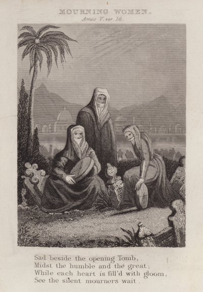 Gyászoló nők, Amos V, ver 16 (metszet) alkotó: English School
