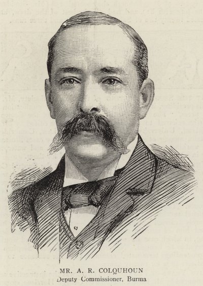 Mr AR Colquhoun (metszet) alkotó: English School