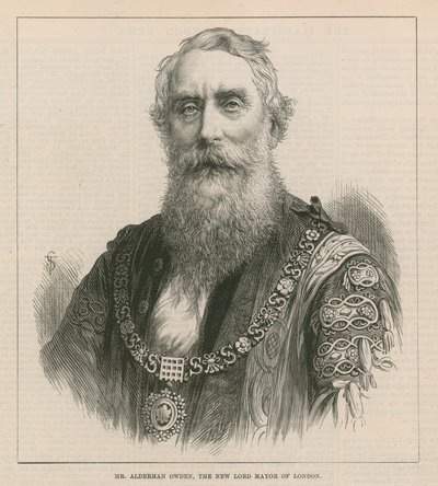 Alderman Owden úr, London főpolgármestere alkotó: English School