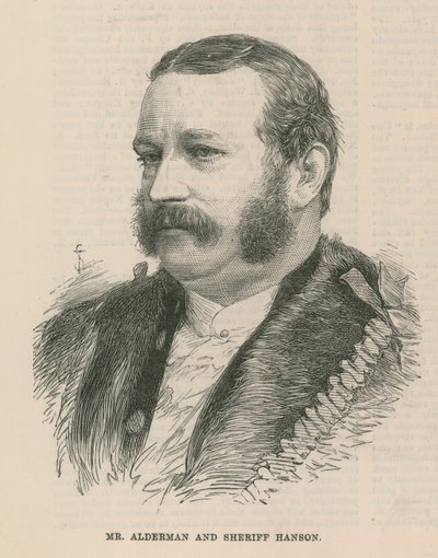 Alderman úr és Hanson seriff alkotó: English School