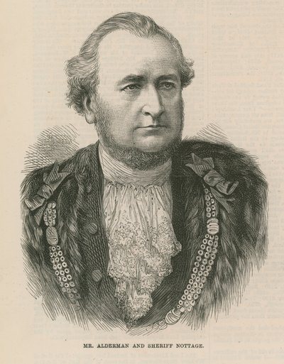 Alderman úr és Nottage seriff alkotó: English School