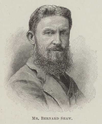 Mr Bernard Shaw (metszet) alkotó: English School