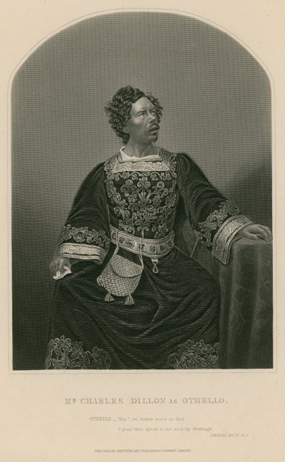 Charles Dillon úr, mint Othello alkotó: English School