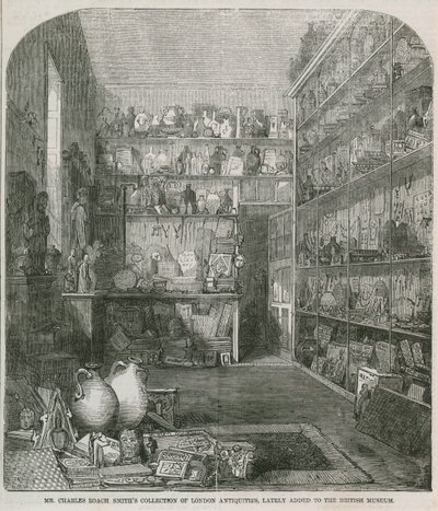 Charles Roach Smith úr londoni régiséggyűjteménye alkotó: English School