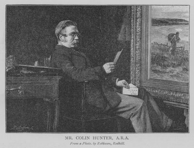 Mr Colin Hunter, ARA (metszet) alkotó: English School