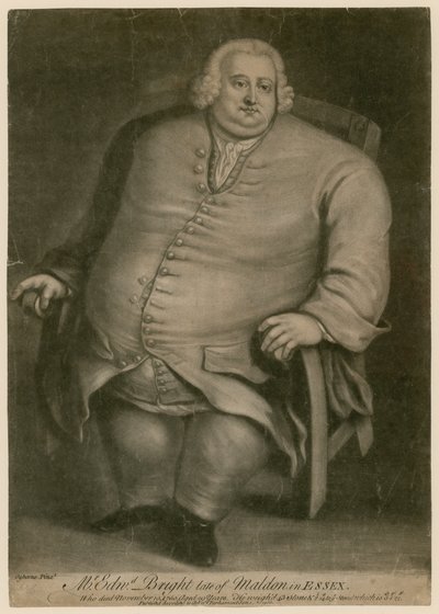 Edward Bright úr, az essexi Maldon néhai, 1750. november 10-én halt meg, 29 évesen alkotó: English School