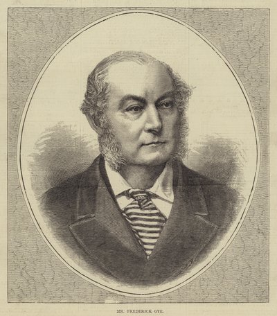 Mr Frederick Gye (metszet) alkotó: English School