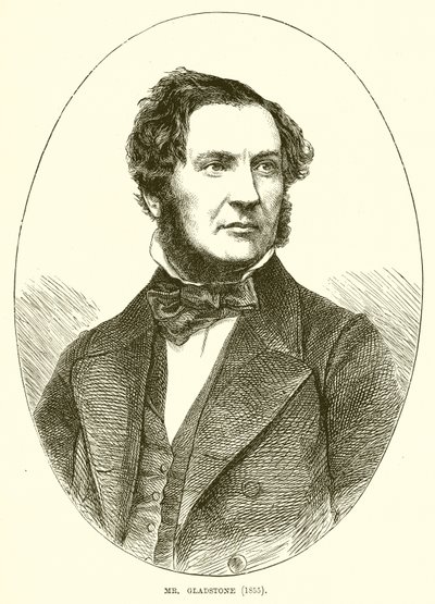 Mr. Gladstone (1855) alkotó: English School