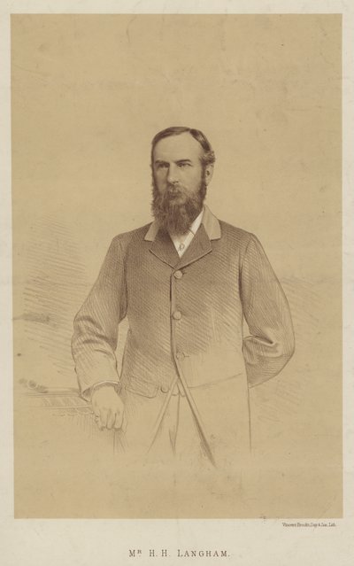 Mr H H Langham (litho) alkotó: English School