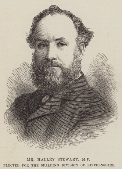 Halley Stewart képviselő, a Lincolnshire-i Spalding Division tagja (metszet) alkotó: English School