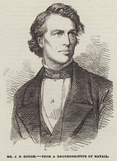 Mr J B Gough (metszet) alkotó: English School