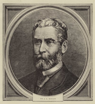Mr J L Motley (metszet) alkotó: English School