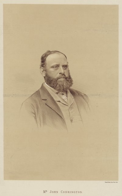 John Codrington úr (litho) alkotó: English School