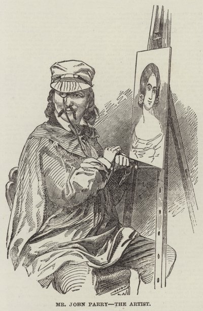John Parry úr, a művész (metszet) alkotó: English School