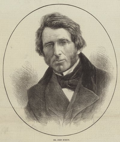 Mr John Ruskin (metszet) alkotó: English School