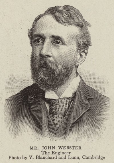 Mr John Webster (metszet) alkotó: English School