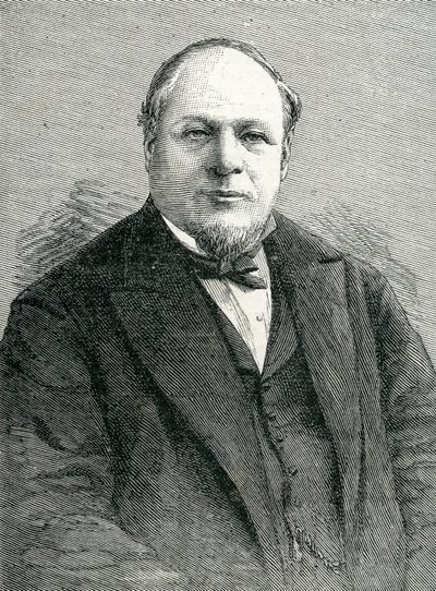 Mr. John Young, Sydney polgármestere, illusztráció a The Graphicból, 1886. május 8. alkotó: English School