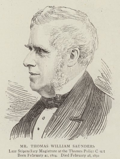 Thomas William Saunders úr alkotó: English School