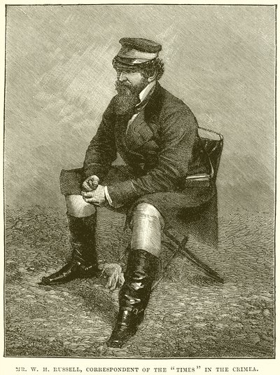 W. H. Russell úr, a Times Krím-félszigeti tudósítója alkotó: English School