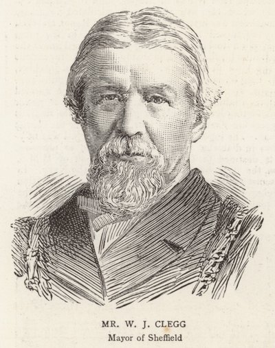 Mr W J Clegg (metszet) alkotó: English School