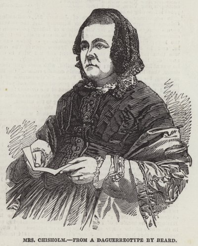 Mrs Chisholm (metszet) alkotó: English School