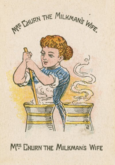 Mrs. Churn, a Milkmans felesége alkotó: English School