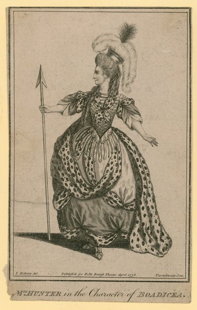 Mrs Hunter Boadicea karakterében alkotó: English School