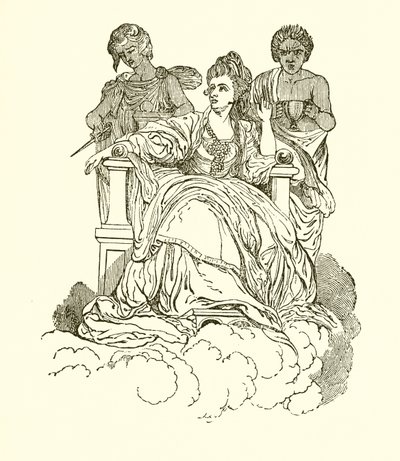 Mrs Siddons mint a tragikus múzsa alkotó: English School
