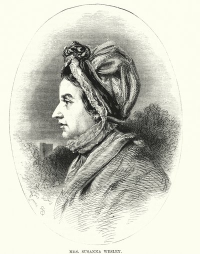 Mrs. Susanna Wesley (metszet) alkotó: English School