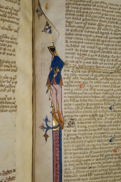 Ms. New Coll 242, f.178r, Walter Burley kommentárja Arisztotelész politikájához (toll és tinta pergamen) alkotó: English School