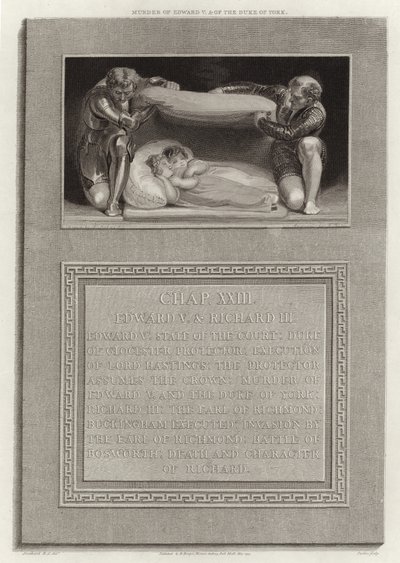 V. Edward és York hercegének meggyilkolása alkotó: English School