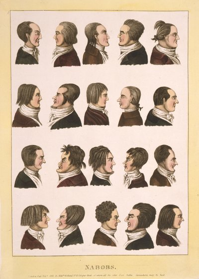 Nabobs, pub.1811 (színes metszet) alkotó: English School