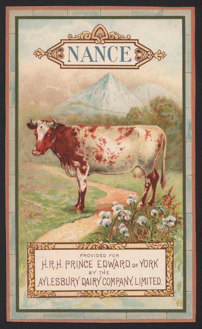 Nance, az Aylesbury Dairy Company reklámja alkotó: English School