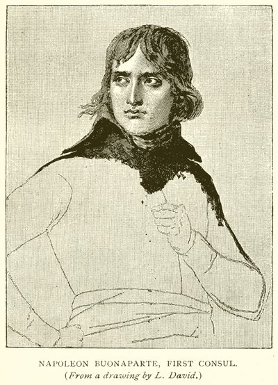 Napóleon Bonaparte, első konzul alkotó: English School