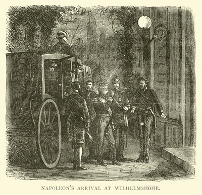Napóleon érkezése Wilhelmshohe-ba, 1870. szeptember alkotó: English School